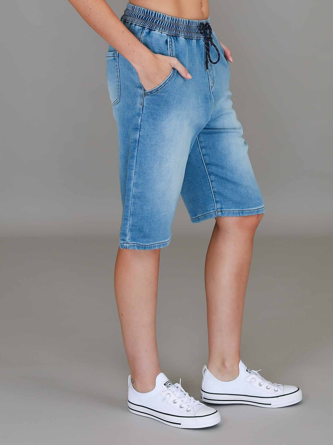 Brumby Denim Long Shorts