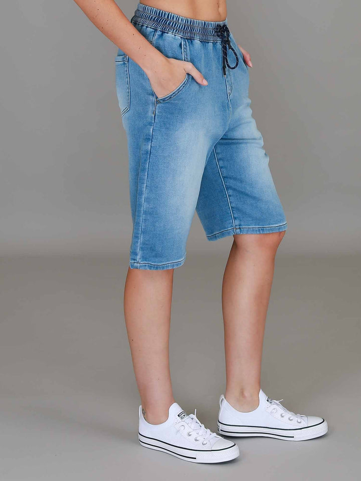 Brumby Denim Long Shorts