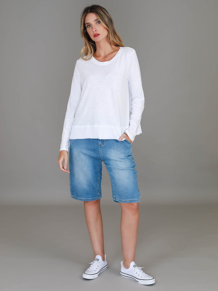 Brumby Denim Long Shorts