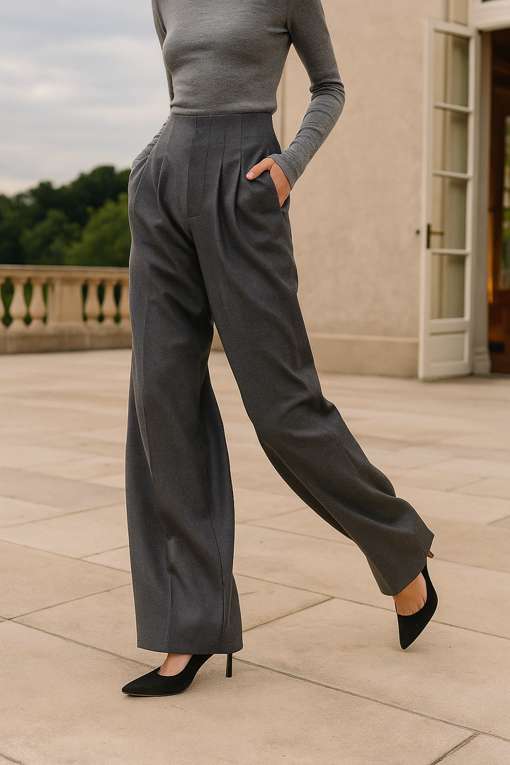 Firenze Wide Leg Draped Pants