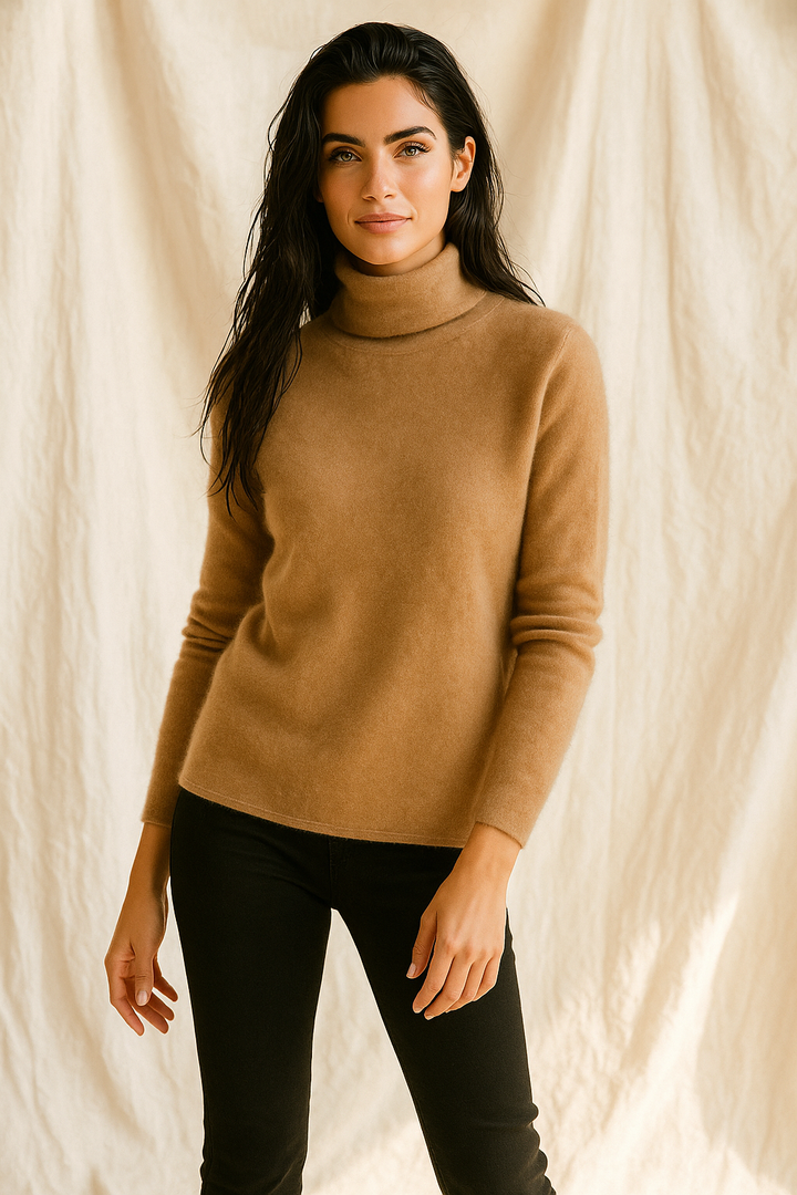 Victoria Mot'e Cashmere Turtleneck