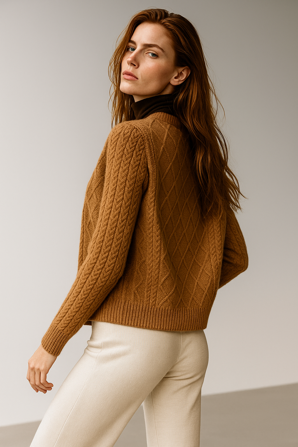 Claire Cable Knit Cardigan