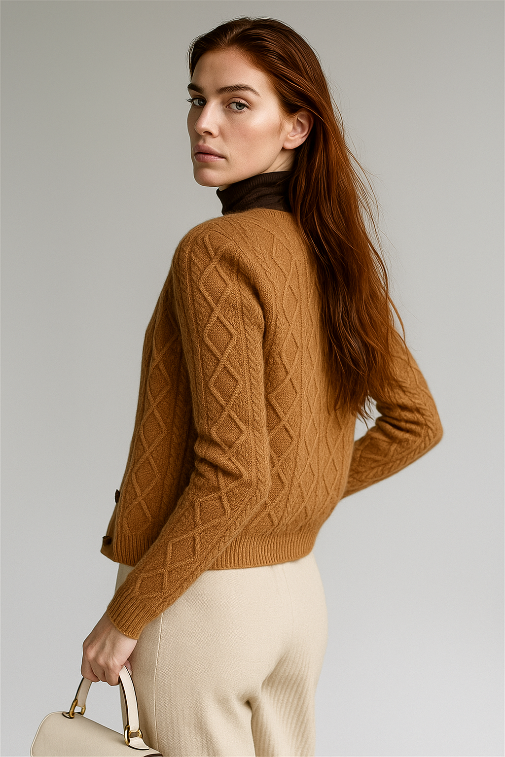 Claire Cable Knit Cardigan