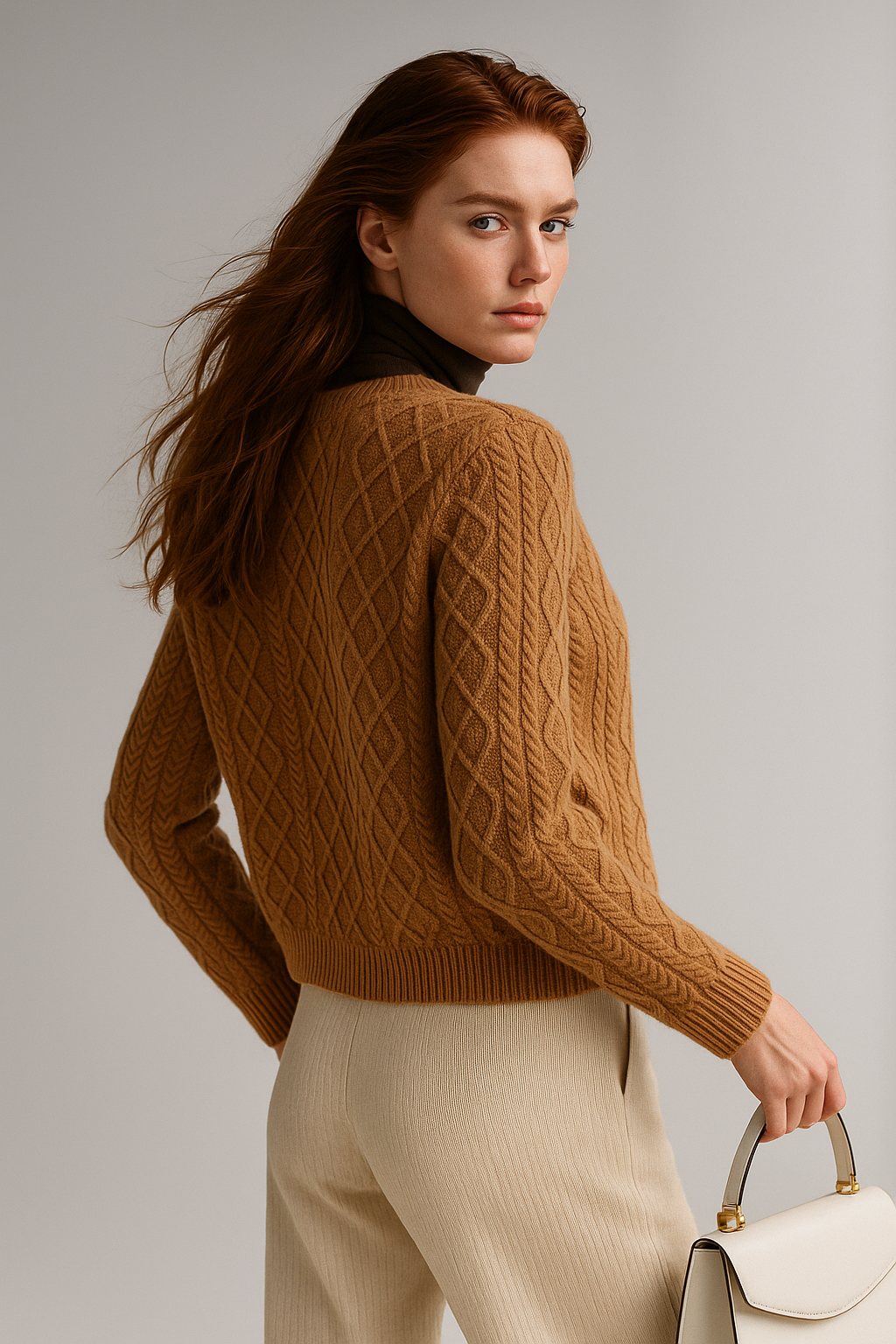 Claire Cable Knit Cardigan