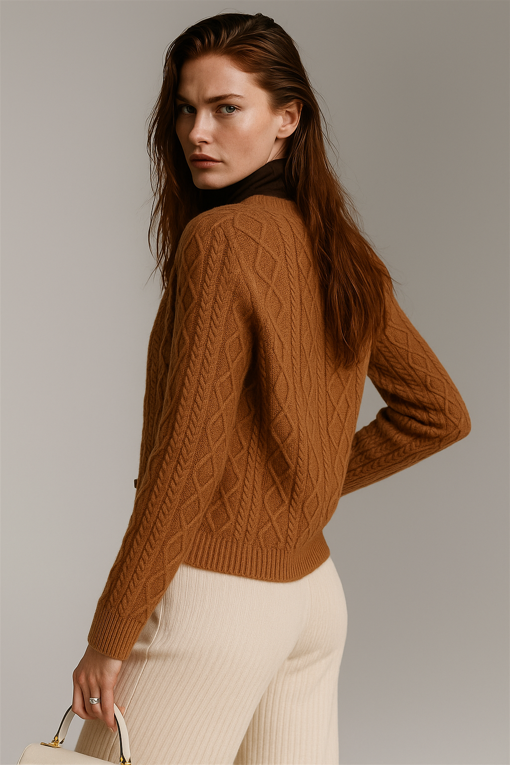 Claire Cable Knit Cardigan