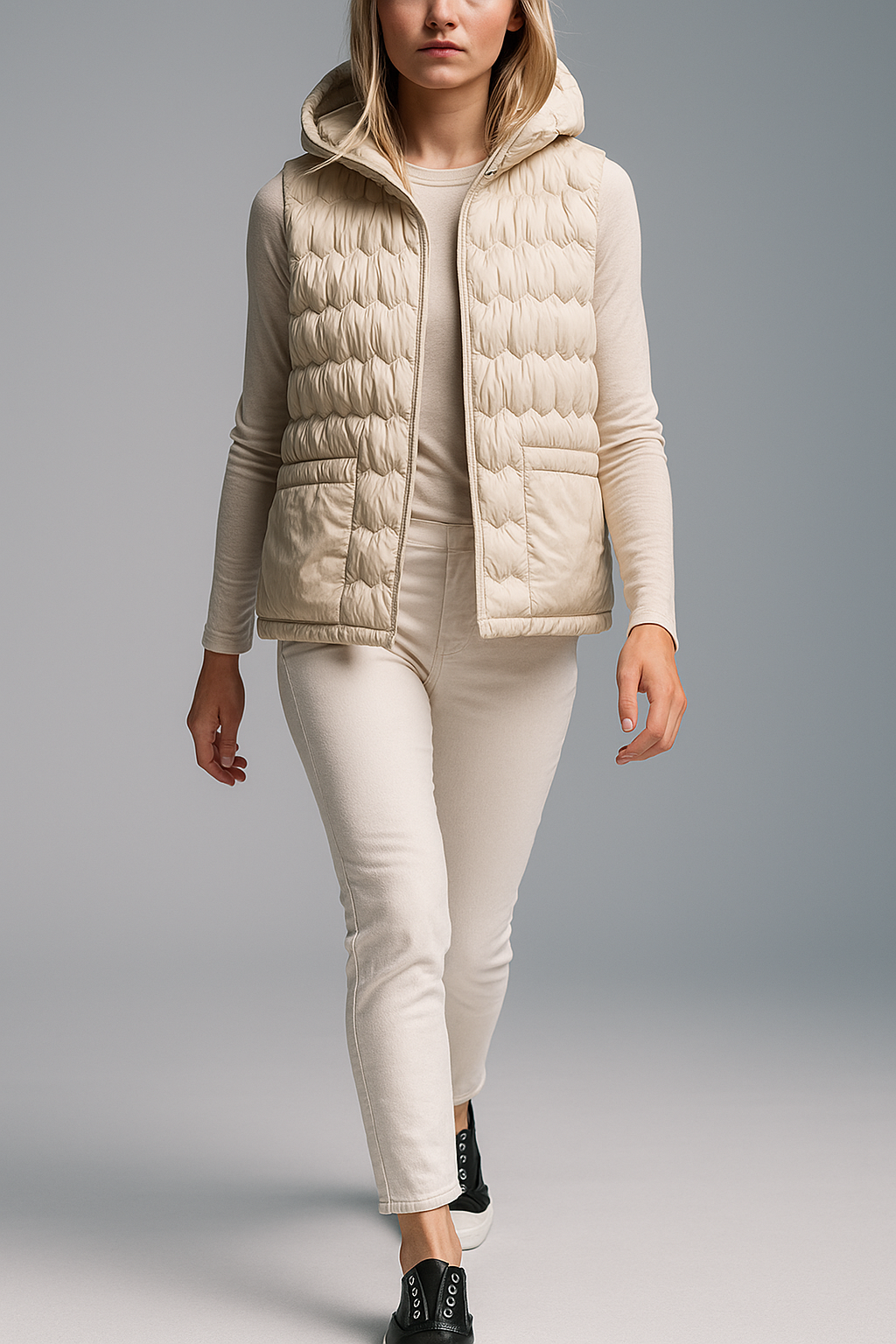 Gold Rush Puffer Vest