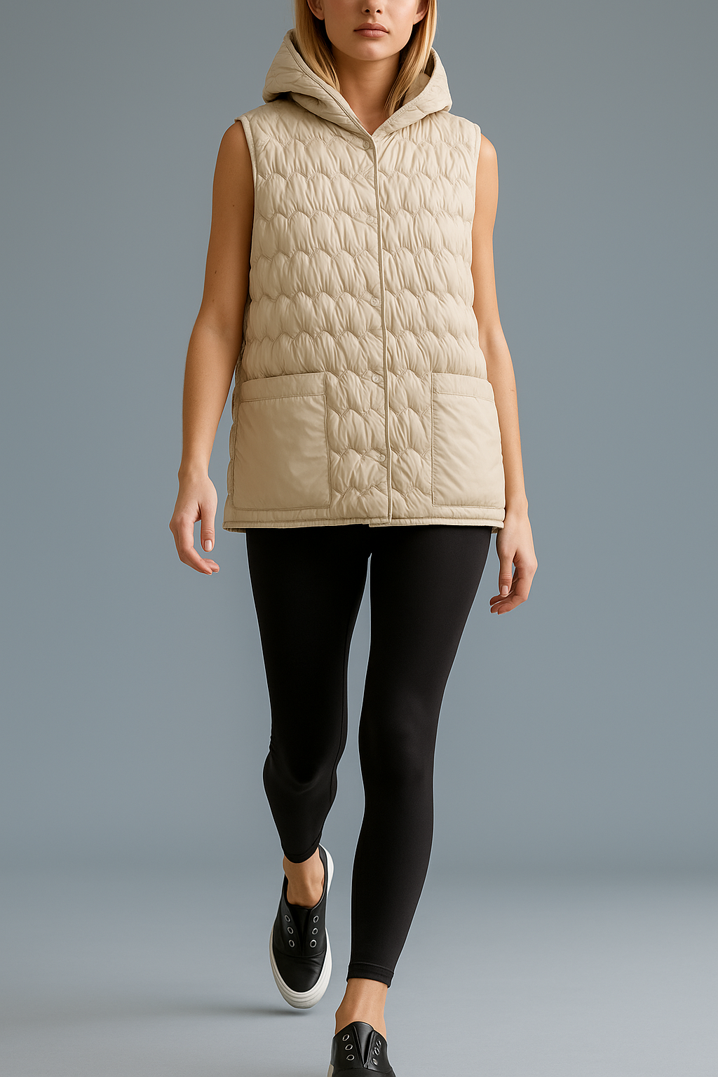 Gold Rush Puffer Vest