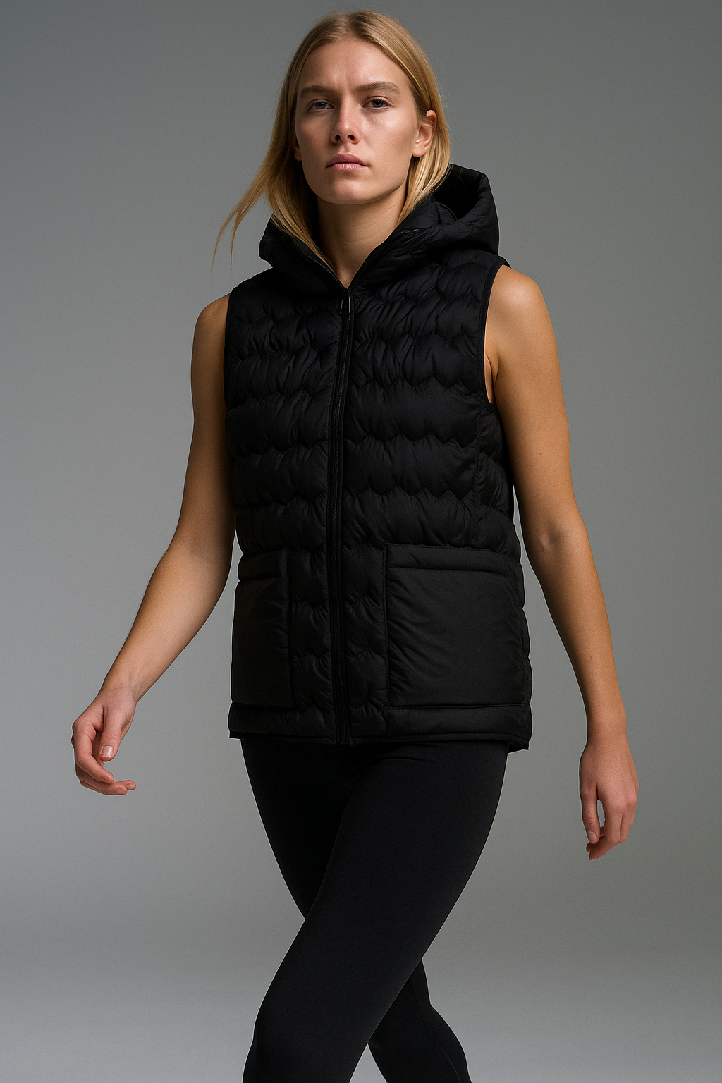 Gold Rush Puffer Vest