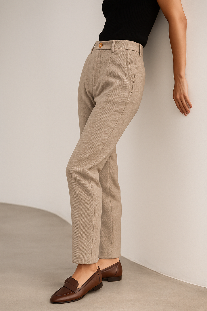 Camille Tailored Wool Pants