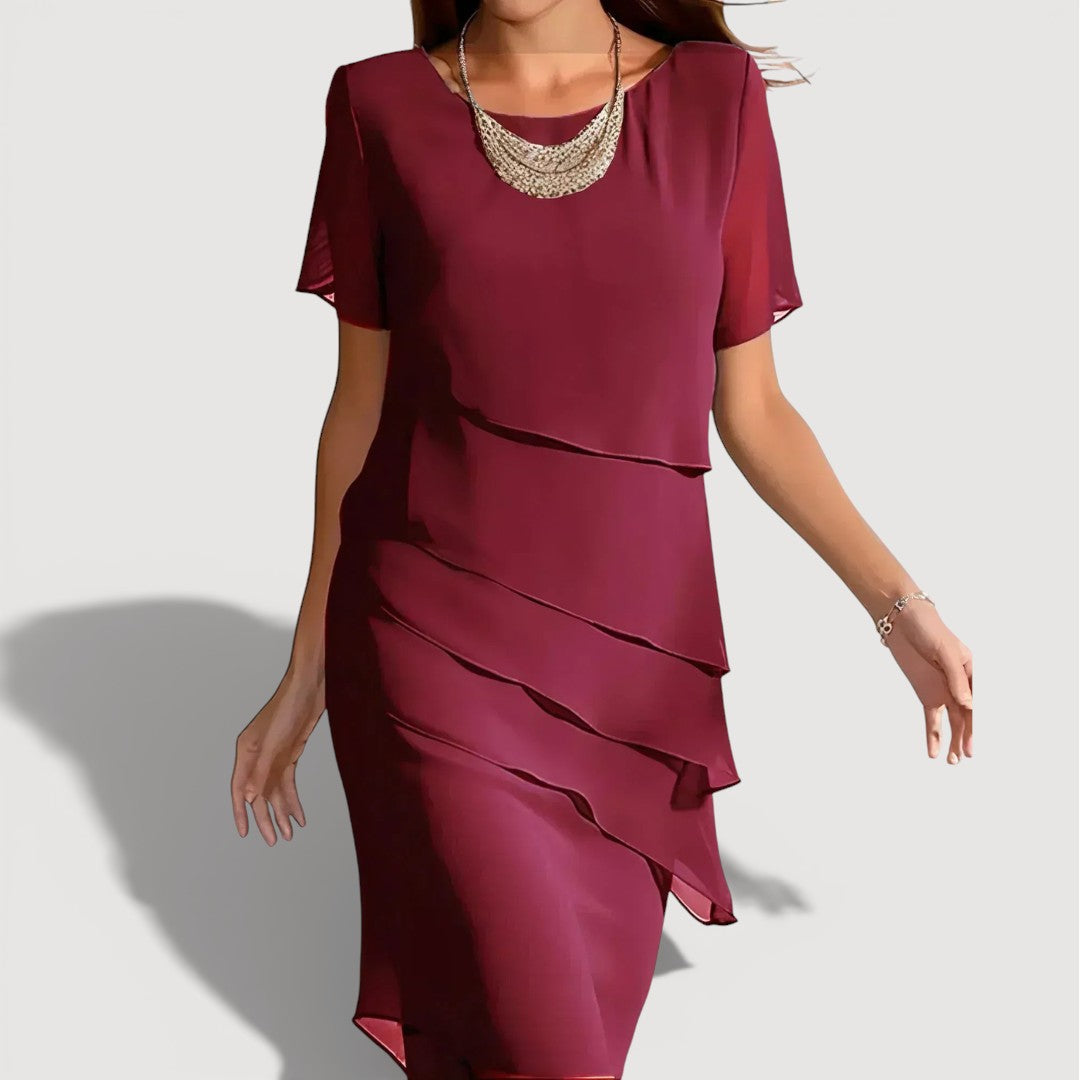 Kendra  – Layered Midi Dress