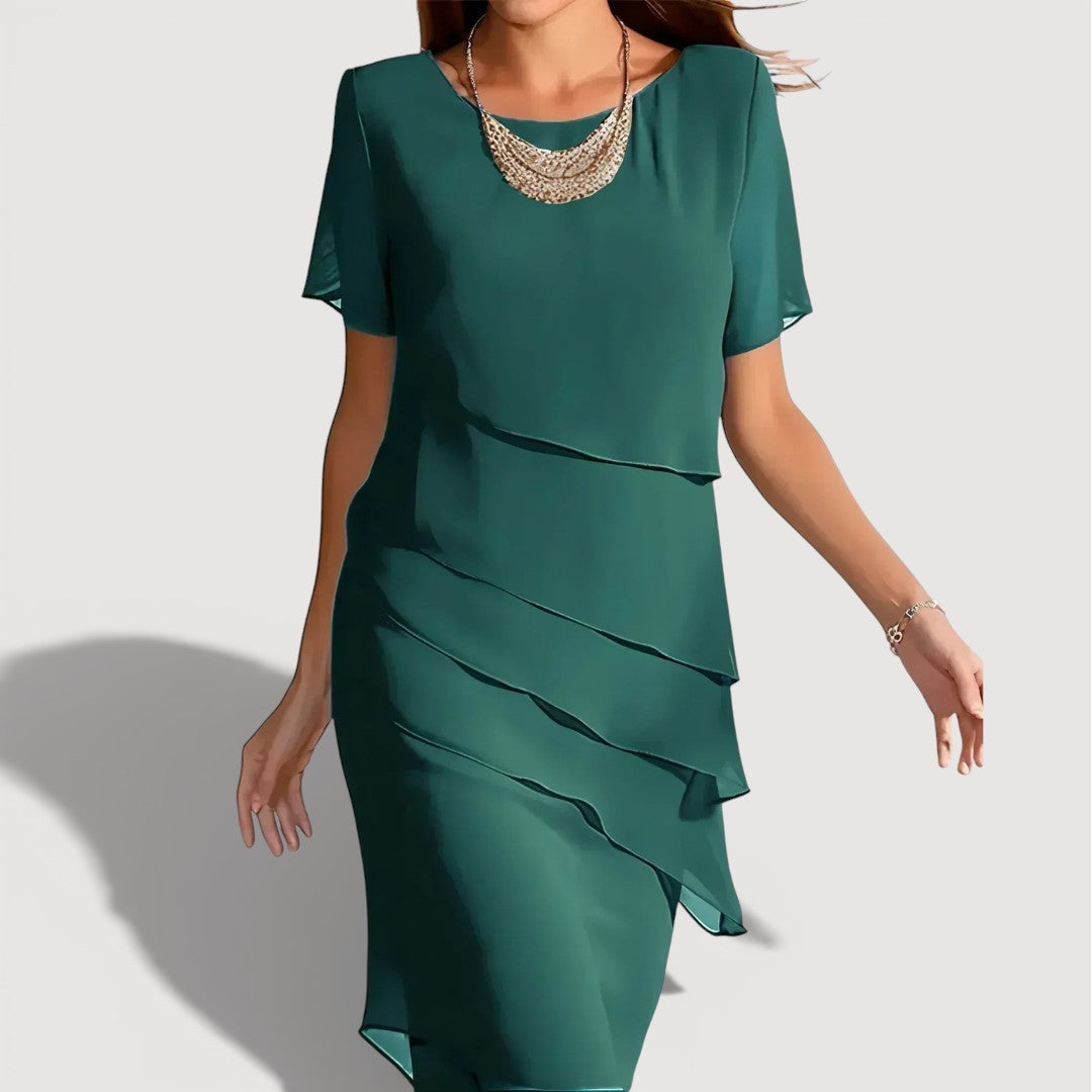 Kendra  – Layered Midi Dress