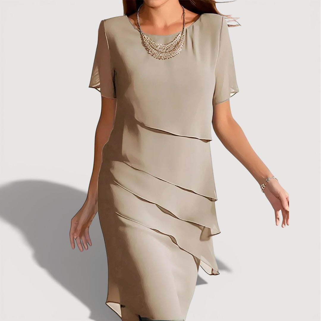 Kendra  – Layered Midi Dress
