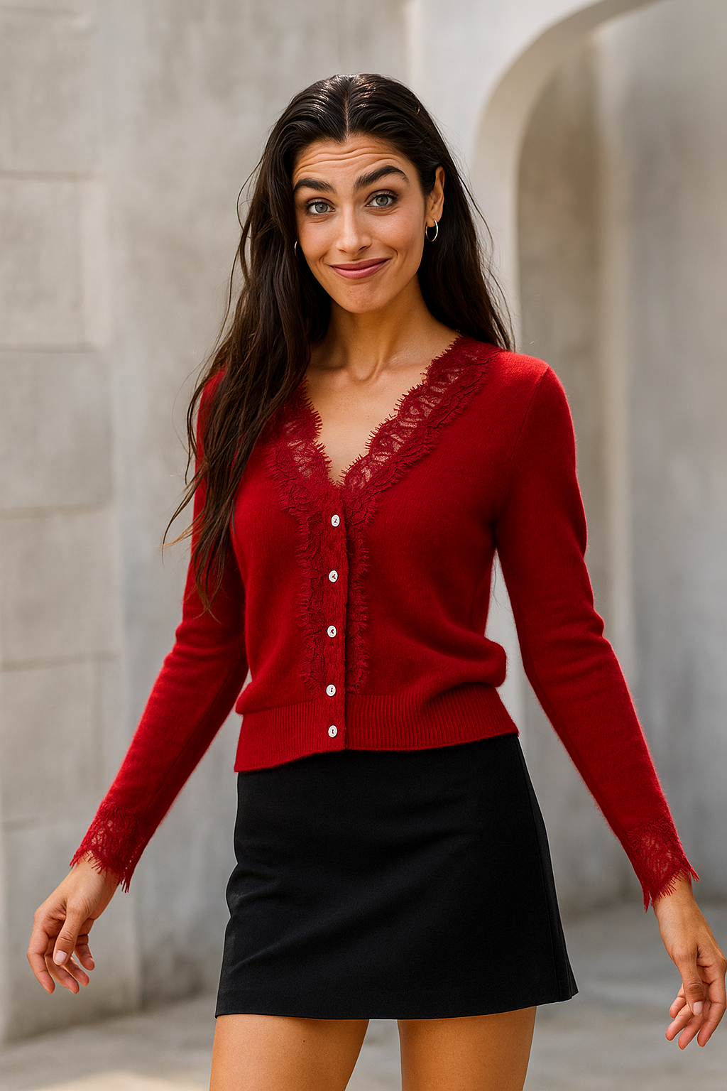 Aurora Lace Cardigan