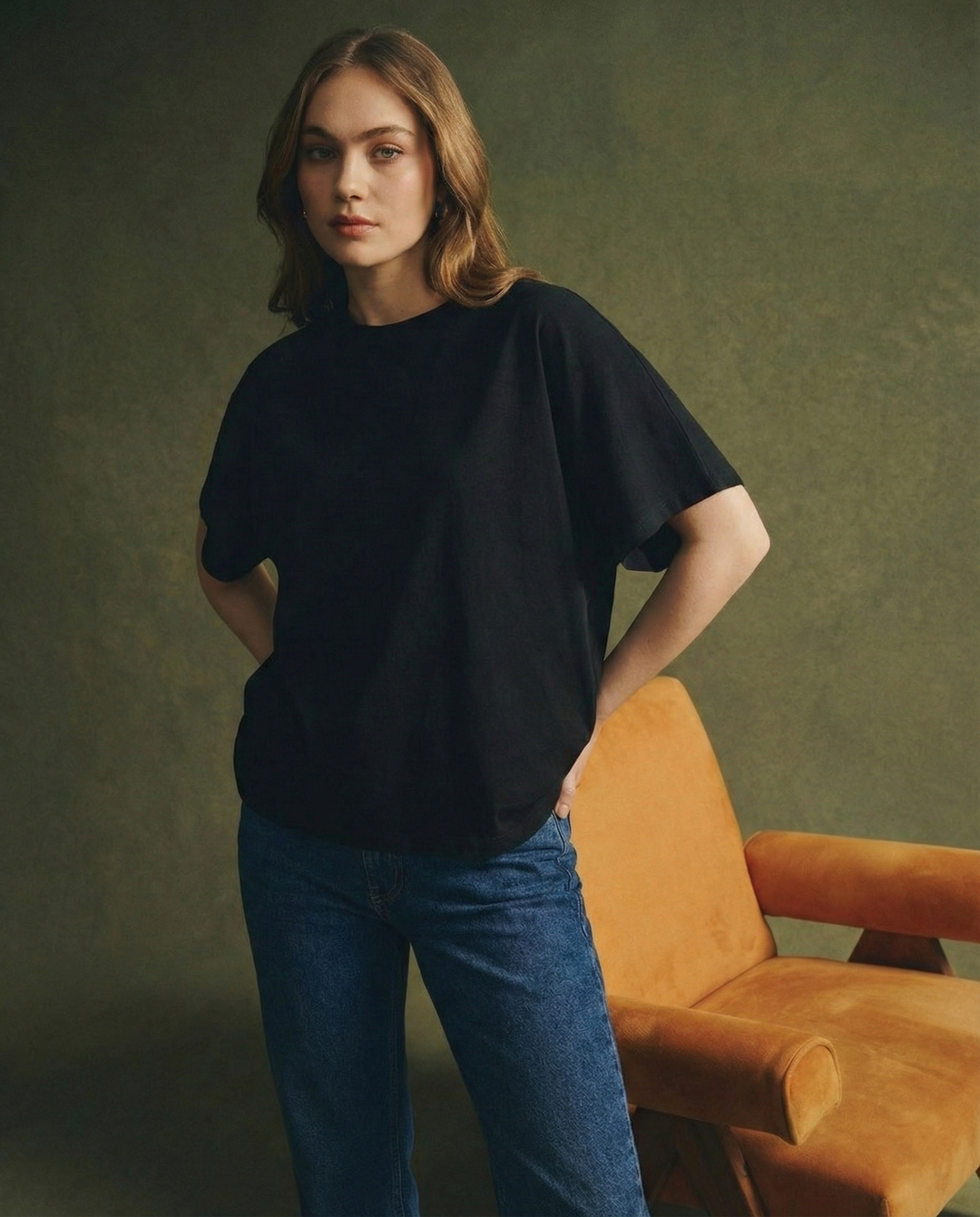 Arden Drape Cotton Tee