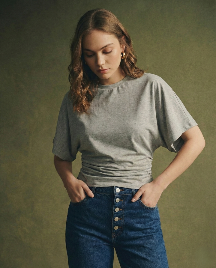 Arden Drape Cotton Tee