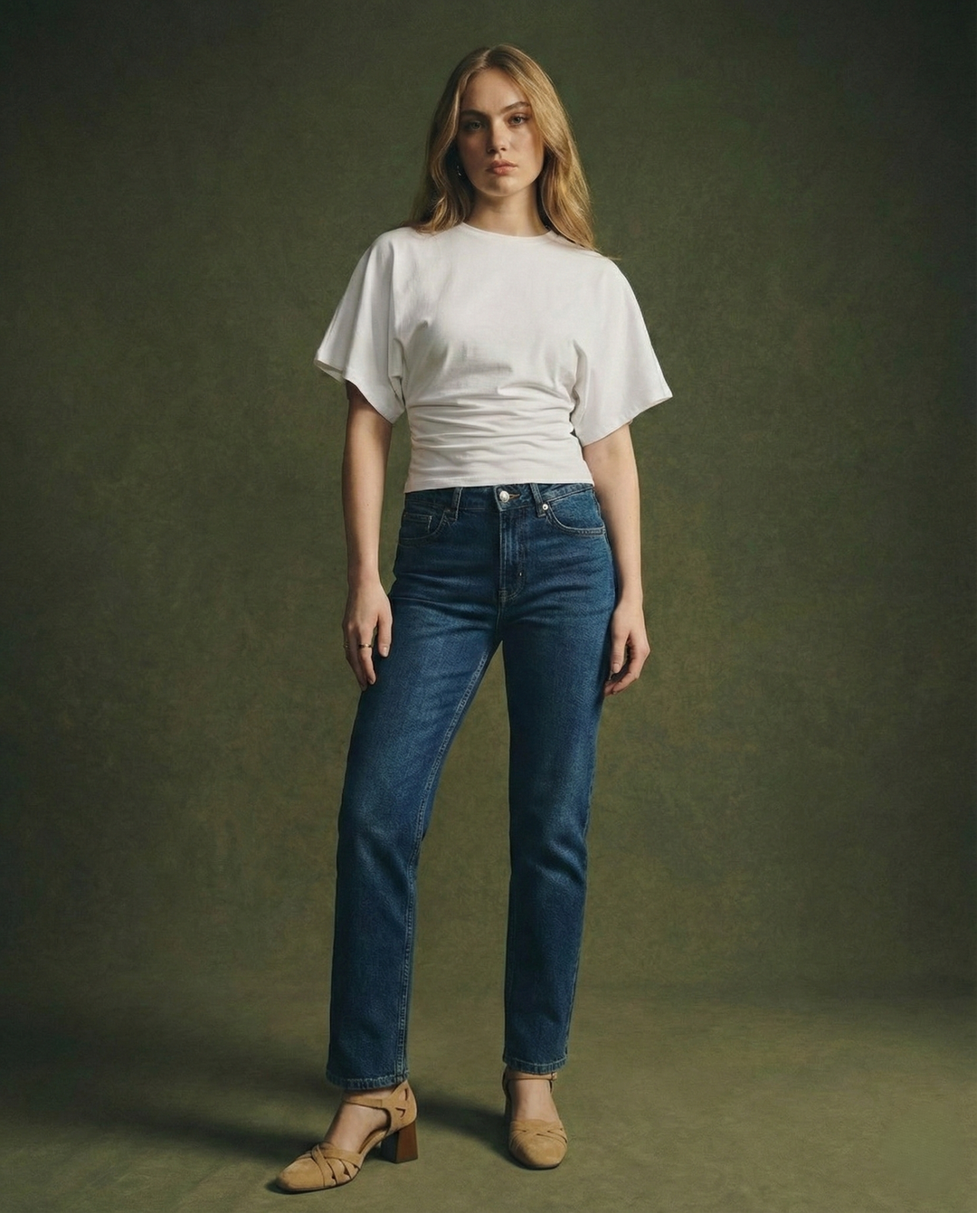 Arden Drape Cotton Tee