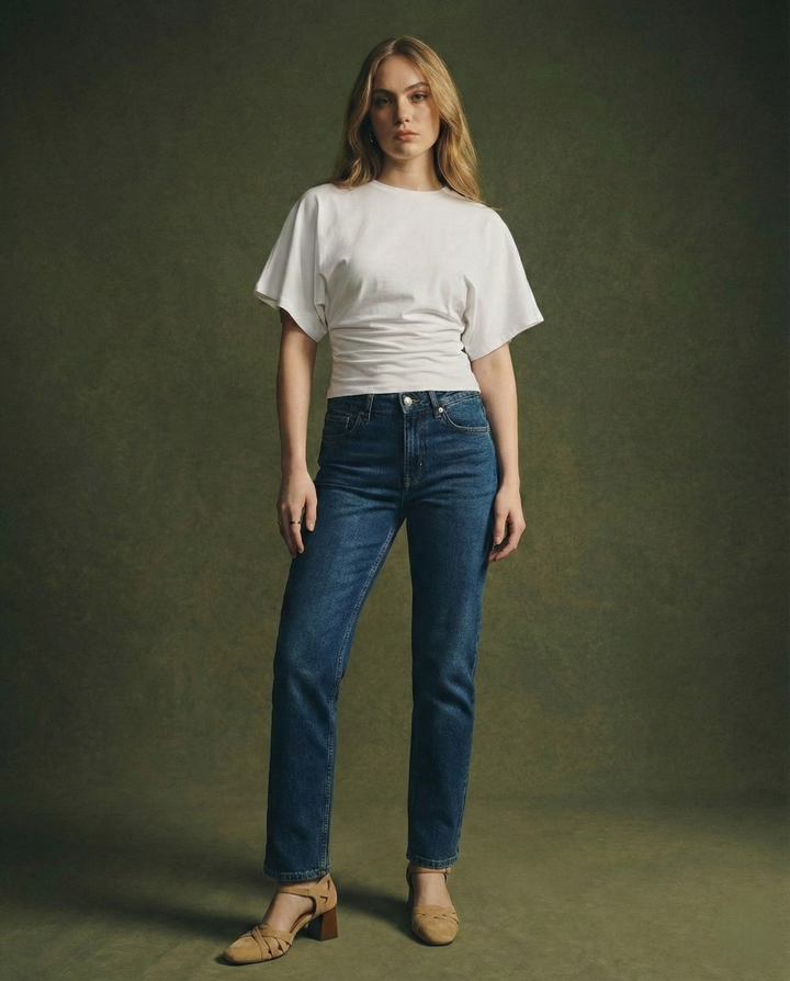 Arden Drape Cotton Tee