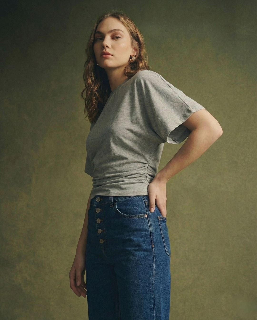 Arden Drape Cotton Tee