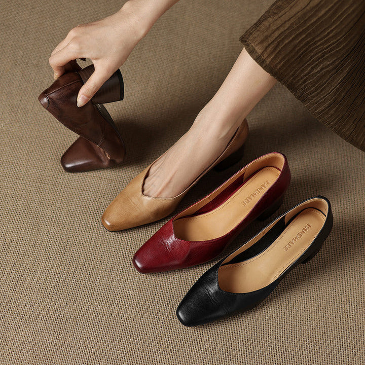 Zila Genuine Leather Heels