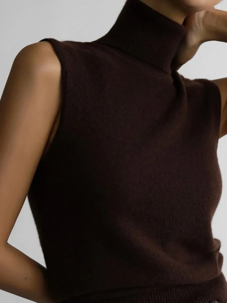 Marenton High-Neck Vest