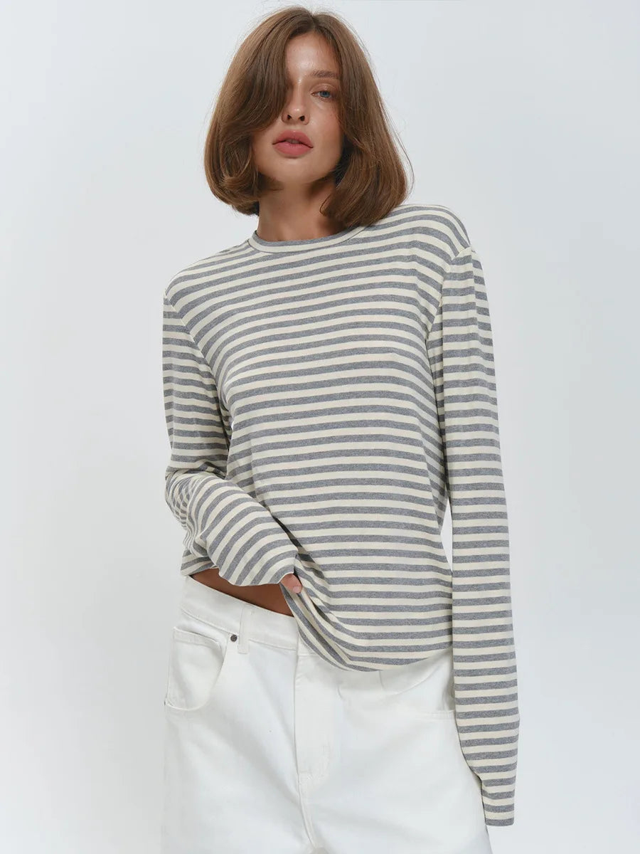 Linden Stripe Long Sleeve Top