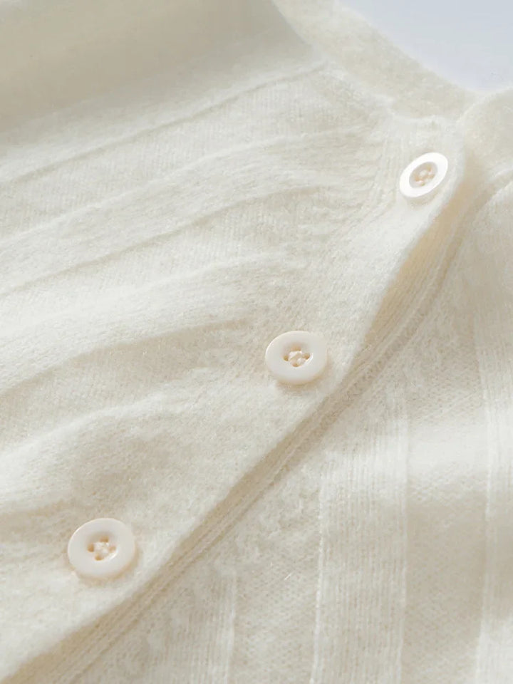Maribel Buttoned Cashmere Sweater