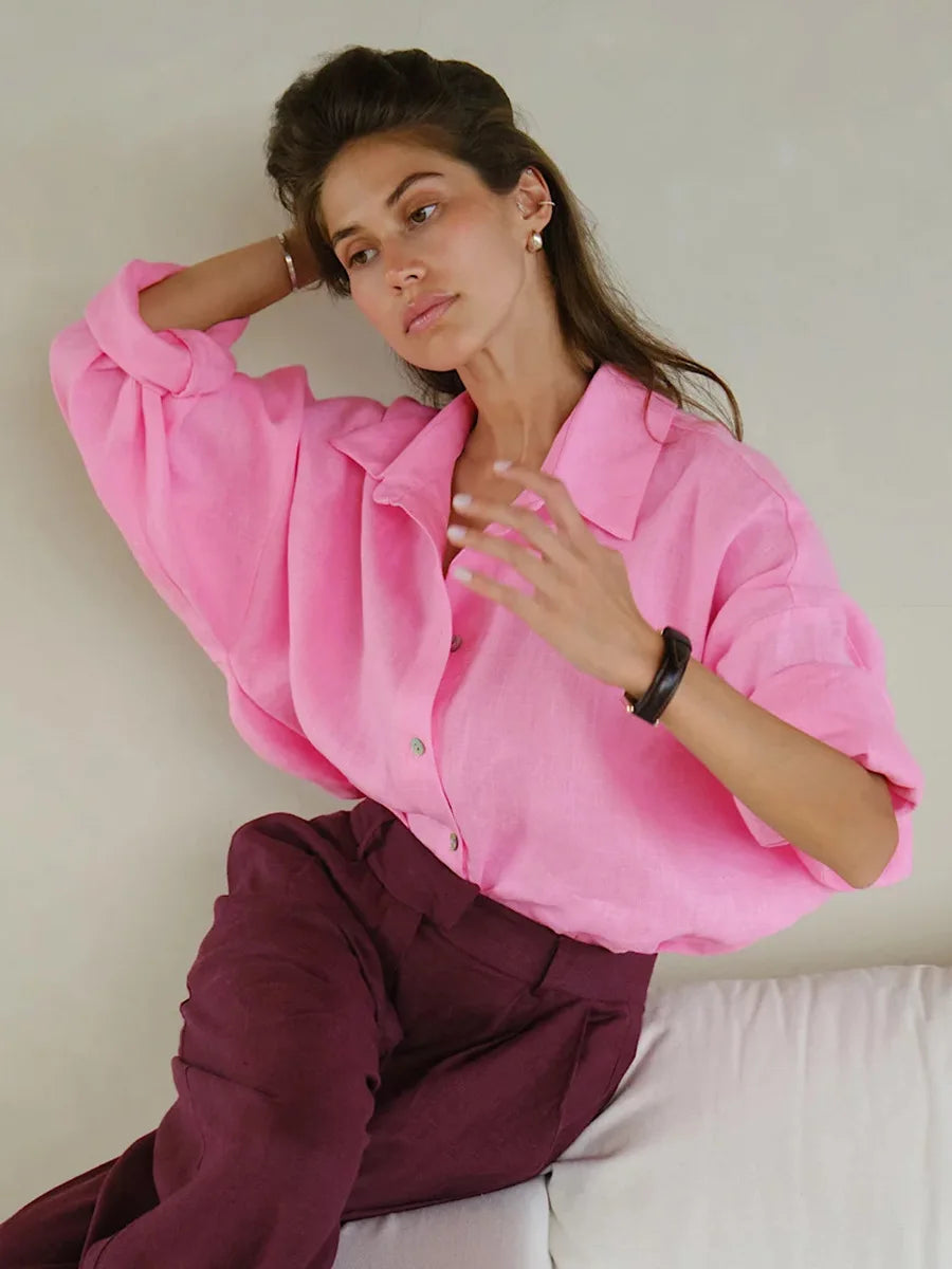 Capri Cotton Relaxed Shirt
