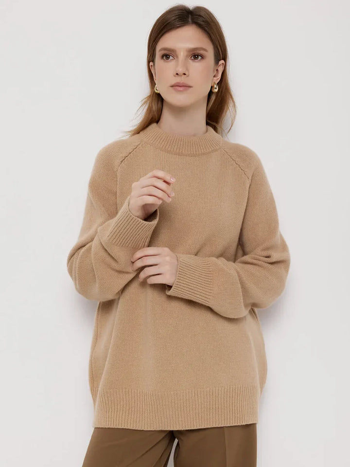 Oversized Wool Knit Sweater