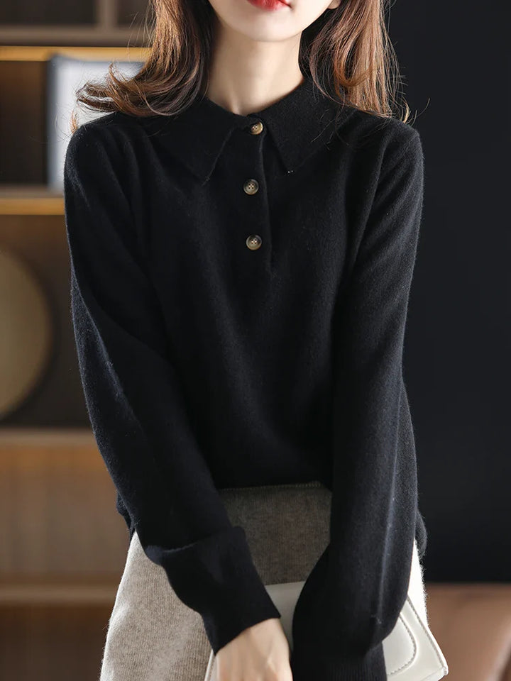 Madison Polo Wool Sweater