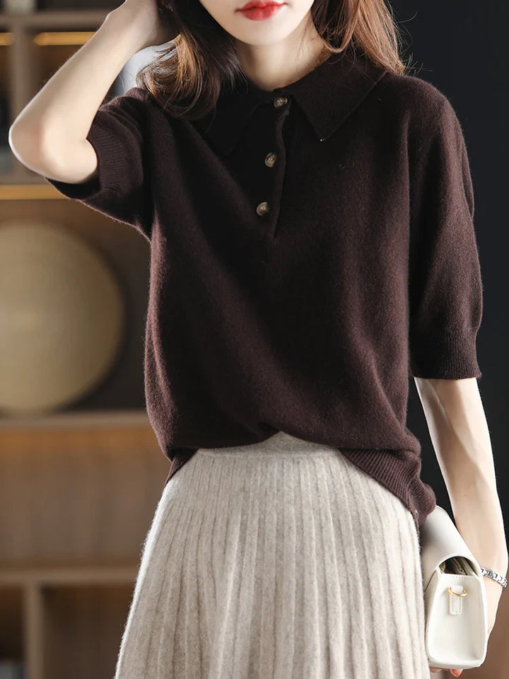 Madison Polo Wool Sweater