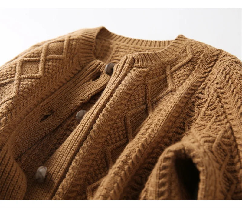 Claire Cable Knit Cardigan