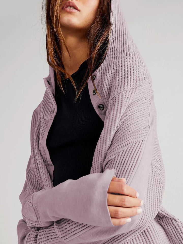 Uptown Waffle Hoodie