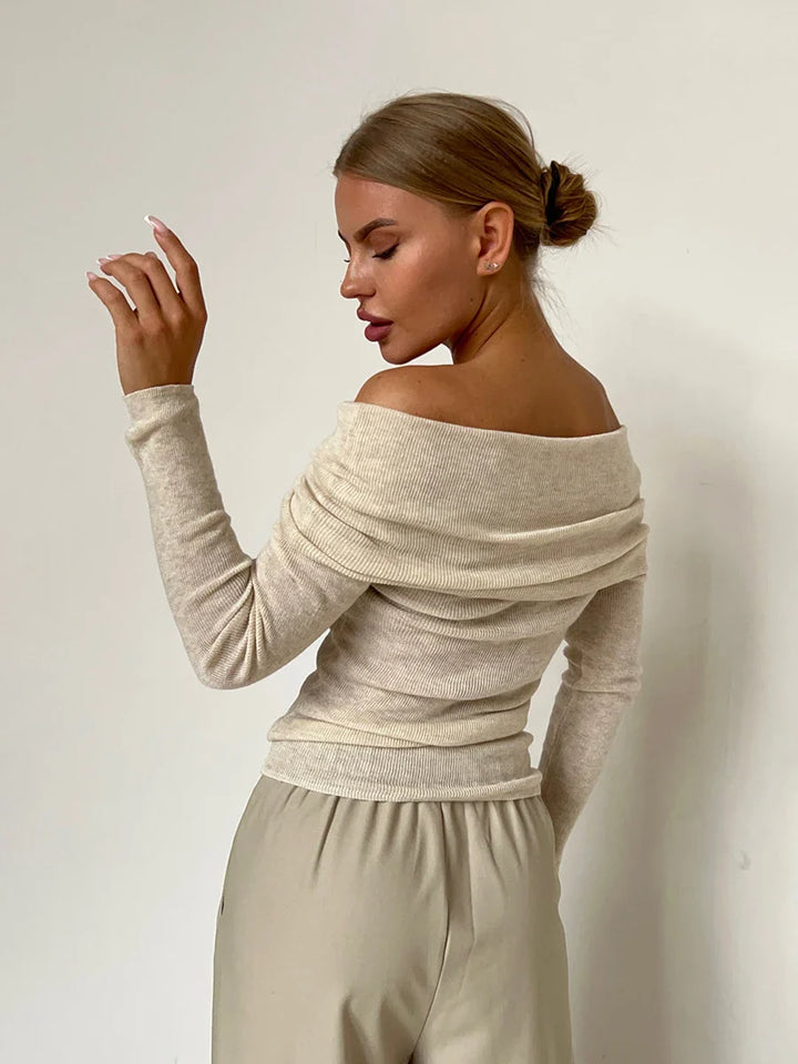 Orvieto Off-Shoulder Knit Top