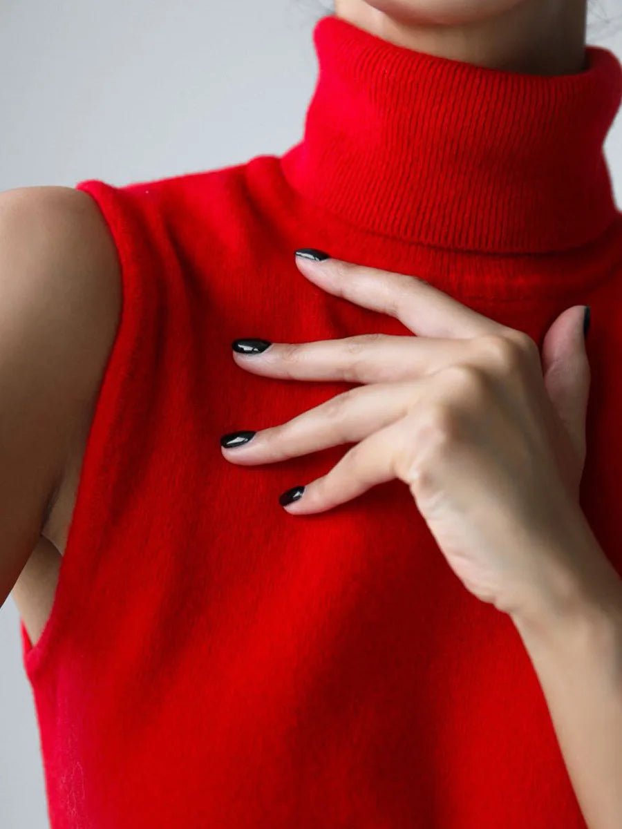Marenton High-Neck Vest