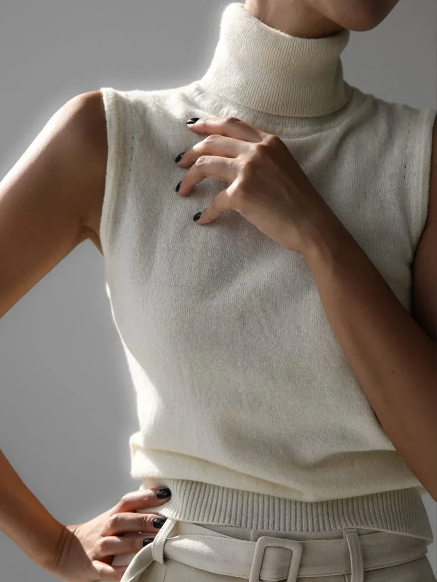 Marenton High-Neck Vest