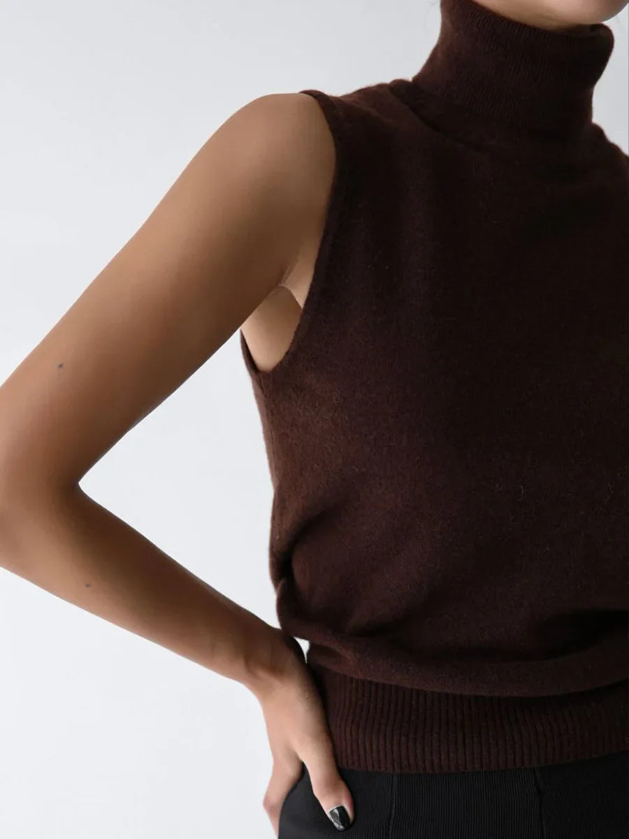 Marenton High-Neck Vest