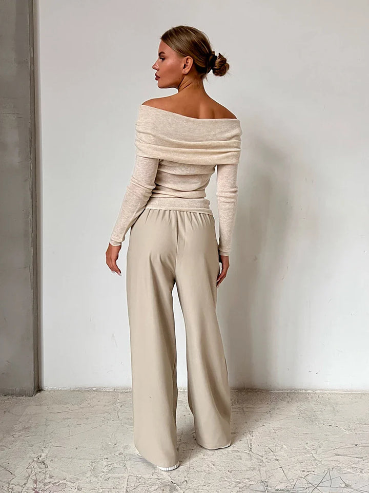 Orvieto Off-Shoulder Knit Top