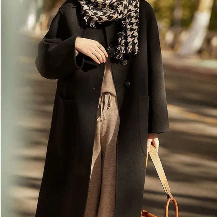 Hudson Park Wool Overcoat
