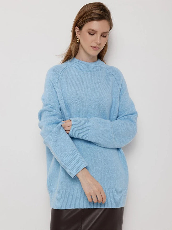 Oversized Wool Knit Sweater