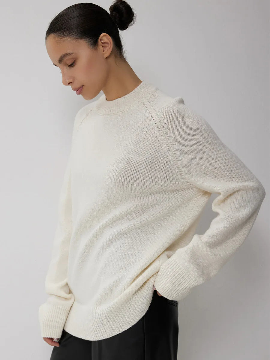 Oversized Wool Knit Sweater