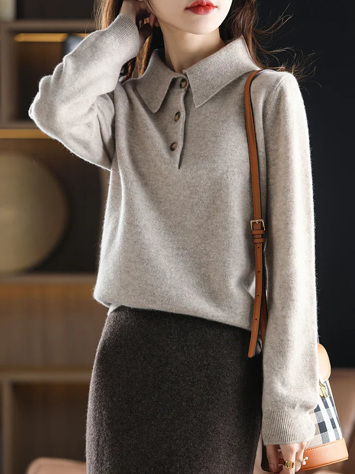 Madison Polo Wool Sweater