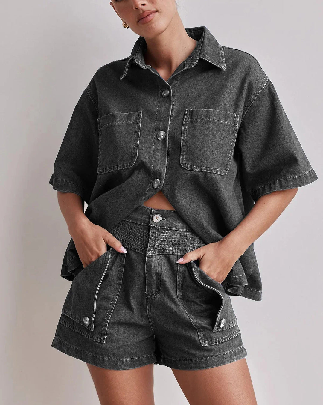 Marais 100% Cotton Denim Set