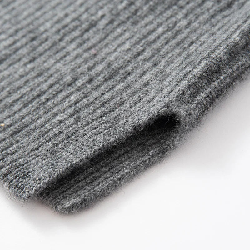 Elise Ribbed Cashmere Vest