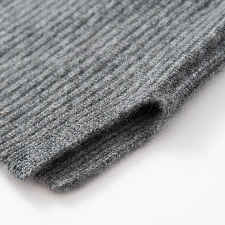 Elise Ribbed Cashmere Vest