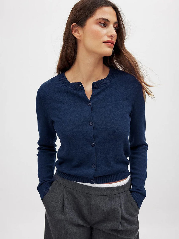 Camille Knit Button Cardigan