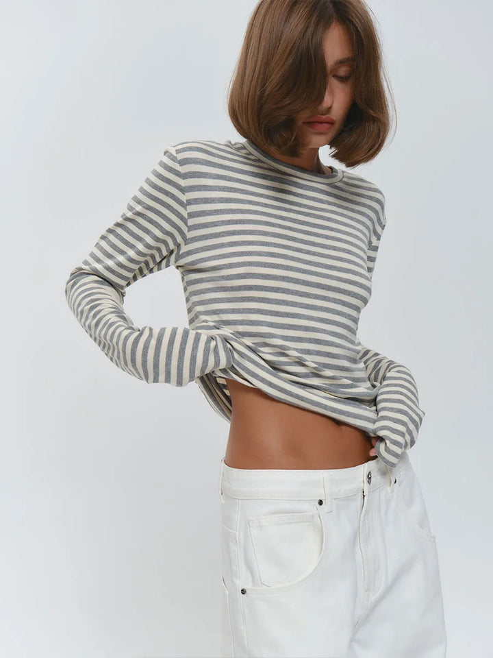 Linden Stripe Long Sleeve Top
