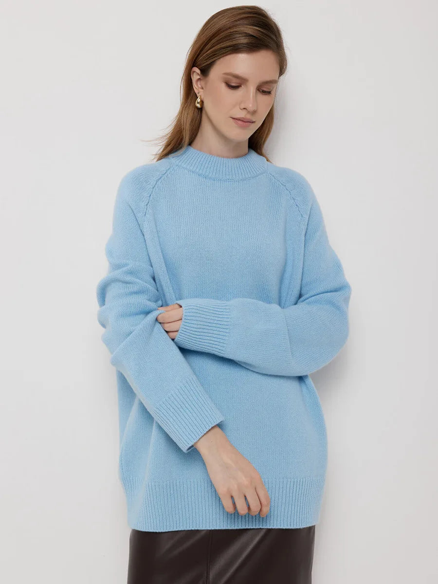 Oversized Wool Knit Sweater