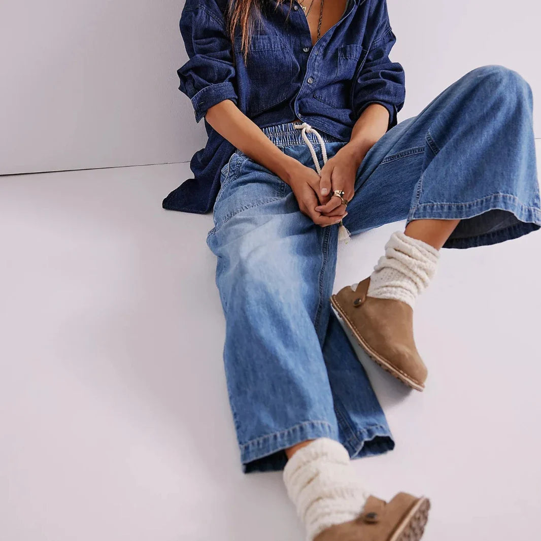 Isla Weekender Drawstring Jeans