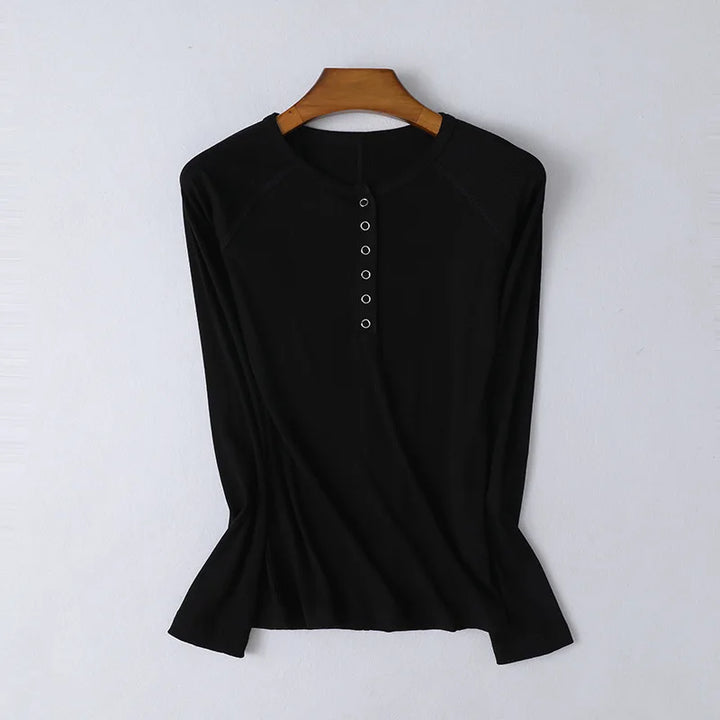 Milano Pop-Button Top
