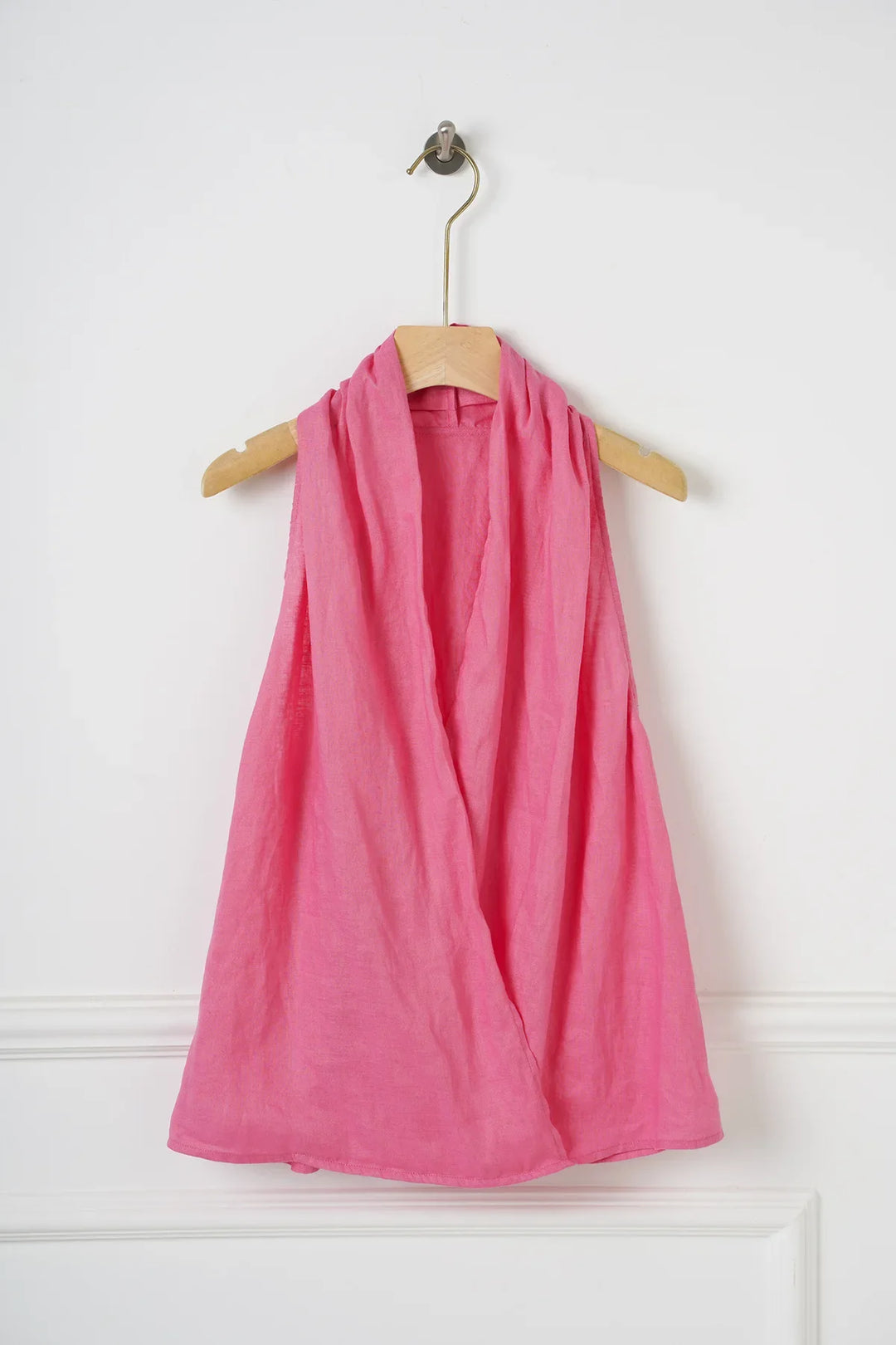 Valienne Drape Linen Vest